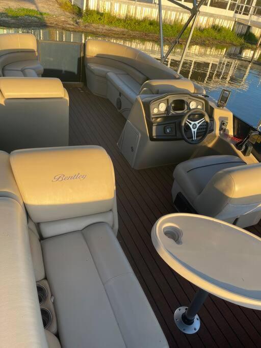 Lakefront Duplex With Pontoon Boat 3 Bed House Mount Dora Bagian luar foto