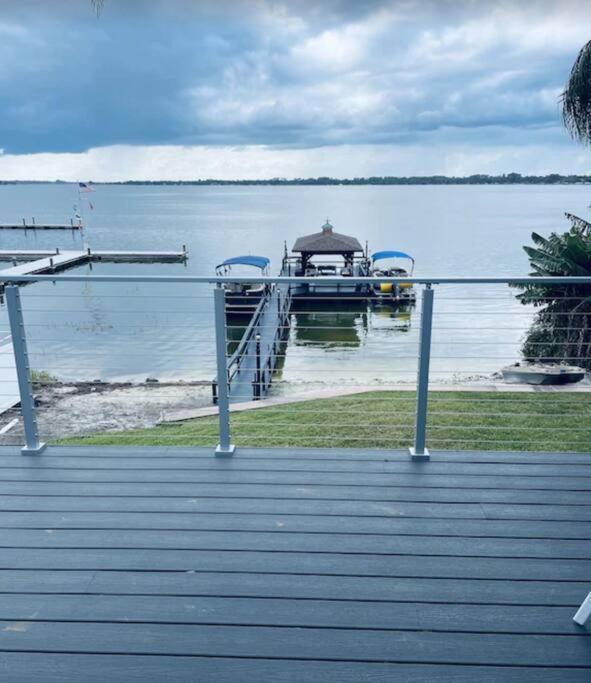 Lakefront Duplex With Pontoon Boat 3 Bed House Mount Dora Bagian luar foto